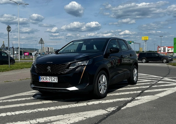 Peugeot 3008 cena 96900 przebieg: 153000, rok produkcji 2021 z Lubliniec małe 172